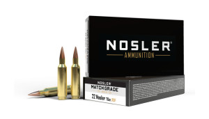 Nosler Match Grade Ammunition - 22 Nosler 70g RDF HPBT (20ct) **SPECIAL ORDER** Nosler Match Grade Ammunition - 22 Nosler 70g RDF HPBT (20ct) **SPECIAL ORDER**