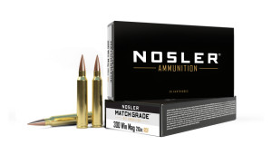 Nosler Match Grade Ammunition - 300 Win Mag 210g RDF HPBT (20ct) Nosler Match Grade Ammunition - 300 Win Mag 210g RDF HPBT (20ct)