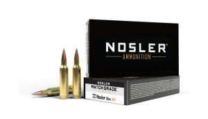 Nosler Match Grade Ammunition - 22 Nosler 85g RDF HPBT (20ct) **SPECIAL ORDER** Nosler Match Grade Ammunition - 22 Nosler 85g RDF HPBT (20ct) **SPECIAL ORDER**