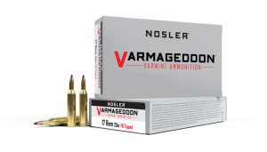 Nosler Varmageddon Ammunition - 17 Rem 20g VG FBT (20ct) Nosler Varmageddon Ammunition - 17 Rem 20g VG FBT (20ct)