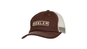 Nosler 3D Logo Snapback Cap - Chocolate/Tan Nosler 3D Logo Snapback Cap - Chocolate/Tan