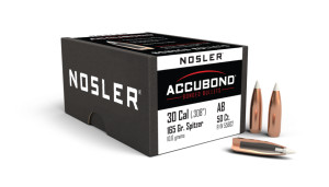 Nosler AccuBond Projectiles .30 Cal/7.62mm (.308) 165gr 50 Nosler AccuBond Projectiles .30 Cal/7.62mm (.308) 165gr 50