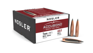 Nosler AccuBond Long Range Projectiles 7 mm/.284 Cal (.284) 168gr SP 100 Nosler AccuBond Long Range Projectiles 7 mm/.284 Cal (.284) 168gr SP 100