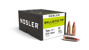 Nosler Ballistic Tip Hunting Projectiles 7 mm/.284 Cal (.284) 120gr 50 Nosler Ballistic Tip Hunting Projectiles 7 mm/.284 Cal (.284) 120gr 50