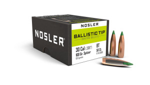 Nosler Ballistic Tip Hunting Projectiles .30 Cal/7.62mm (.308) 168gr 50 Nosler Ballistic Tip Hunting Projectiles .30 Cal/7.62mm (.308) 168gr 50