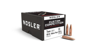 Nosler Custom Competition Projectiles 7 mm/.284 Cal (.284) 168gr HPBT 100 Nosler Custom Competition Projectiles 7 mm/.284 Cal (.284) 168gr HPBT 100