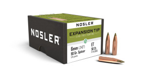 Nosler E-Tip Projectiles 6mm .243 Cal (.243) 90gr 50 Nosler E-Tip Projectiles 6mm .243 Cal (.243) 90gr 50