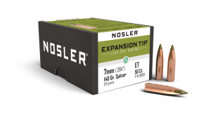 Nosler E-Tip Projectiles 7 mm/.284 Cal (.284) 140gr 50 Nosler E-Tip Projectiles 7 mm/.284 Cal (.284) 140gr 50