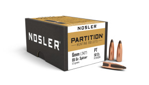 Nosler Partition Projectiles 6mm .243 Cal (.243) 85gr 50 Nosler Partition Projectiles 6mm .243 Cal (.243) 85gr 50