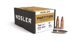 Nosler Partition Projectiles 7 mm/.284 Cal (.284) 140gr 50 Nosler Partition Projectiles 7 mm/.284 Cal (.284) 140gr 50