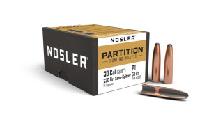 Nosler Partition Projectiles .30 Cal/7.62mm (.308) 220gr 50 Nosler Partition Projectiles .30 Cal/7.62mm (.308) 220gr 50