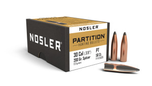 Nosler Partition Projectiles .30 Cal/7.62mm (.308) 200gr 50 Nosler Partition Projectiles .30 Cal/7.62mm (.308) 200gr 50