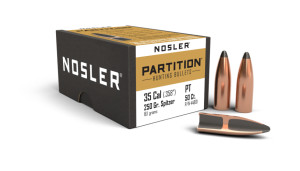 Nosler Partition Projectiles .35 cal 250gr 50 Nosler Partition Projectiles .35 cal 250gr 50