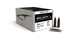 Nosler Ballistic Silvertip Projectiles 6mm .243 Cal (.243) 95gr 50 Nosler Ballistic Silvertip Projectiles 6mm .243 Cal (.243) 95gr 50