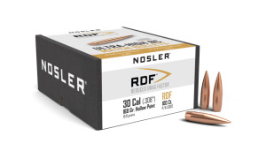 Nosler RDF Projectiles .30 Cal/7.62mm (.308) 168gr HPBT 100 Nosler RDF Projectiles .30 Cal/7.62mm (.308) 168gr HPBT 100
