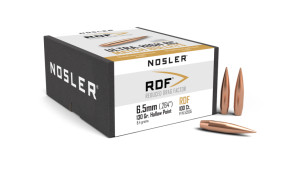 Nosler RDF Projectiles 6.5 mm/.264 Cal (.264) 130gr HPBT 100 Nosler RDF Projectiles 6.5 mm/.264 Cal (.264) 130gr HPBT 100