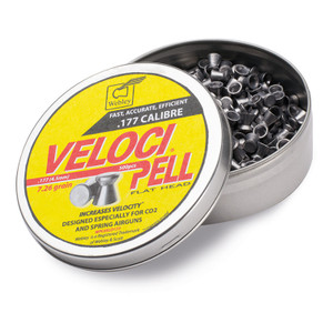 Webley VelociPell Pellets Tin 500 .177 Webley VelociPell Pellets Tin 500 .177