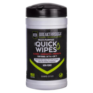 Breakthrough BCT Synthetic CLP Quick Wipes - 50 Count Canister (5 x 7 wipe)