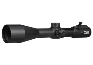 Sig Sauer Sierra 6 BDX Rifle Scope, 5-30X56mm, 34mm, SFP, BDX-R2 Digital Ballistic Reticle, 0.25 MOA, Black
