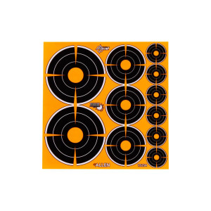 ByAllen EZ AIM Adhesive Splash Bullseye Variety Pack 1IN-72, 2IN-36, 3IN-24
