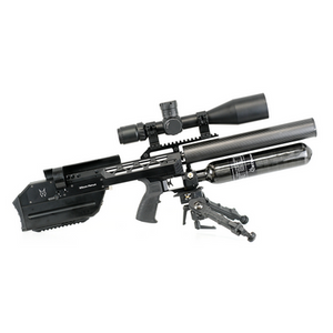 RTI Mora Compact 500ccm/0.5L, Barrel length 50cm/20". Twin regulator, externally adjustable, M-Lok rail, carbon silencer, two magazines, hard case, carbon bottle. FAC. 4.5mm (.177)