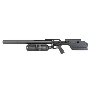 RTI Mora Sniper 1100ccm/1.1L, Barrel length 70cm/28". Twin regulator, externally adjustable, carbon silencer, two magazines, hard case, carbon bottle. Sub 12 FT/LB. 5.5mm (.22)