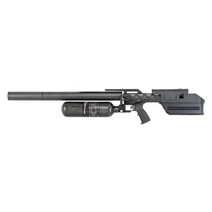RTI Mora Sniper 1100ccm/1.1L, Barrel length 70cm/28". Twin regulator, externally adjustable, carbon silencer, two magazines, hard case, carbon bottle. FAC. 4.5mm (.177)