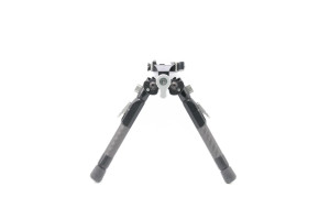 Tier One ATAC Bipod - Carbon - Long Pan/Tilt Picatinny