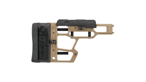 MDT ACC/ESS Chassis System Buttstocks - XTN Interface - Skeleton Rifle Stock X Elite Gen 2 - Standard - FDE