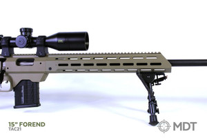 MDT TAC21 Chassis System - Fore-Ends - TAC21 Fore-end M-LOK Compatible - 15in - Black