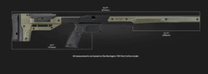 ORYX Stock by MDT - Mossberg Patriot SA - ODG