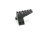 Tier One RAPTAR 45 Degree Ring Top Accessory Rail Long Saddle 30mm