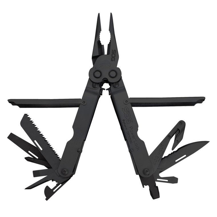 SOG PowerLock EOD, V-Cutter Black
