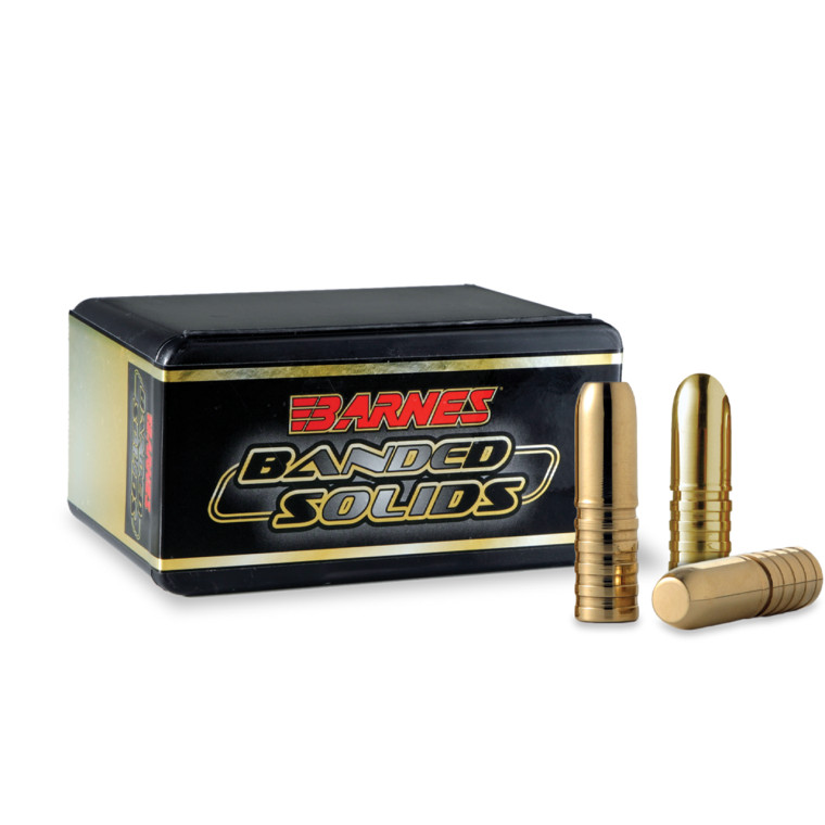 Barnes Bullets Bullets - Banded Solids, 505 Gibbs (.504) 525gr BND SLD RN (20/box)