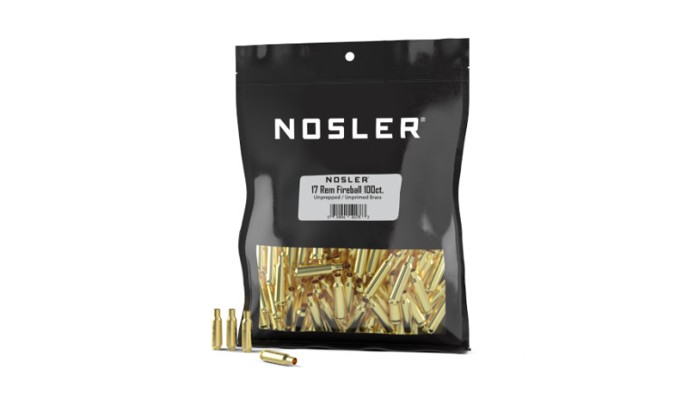 Nosler Custom Brass .17 Fireball