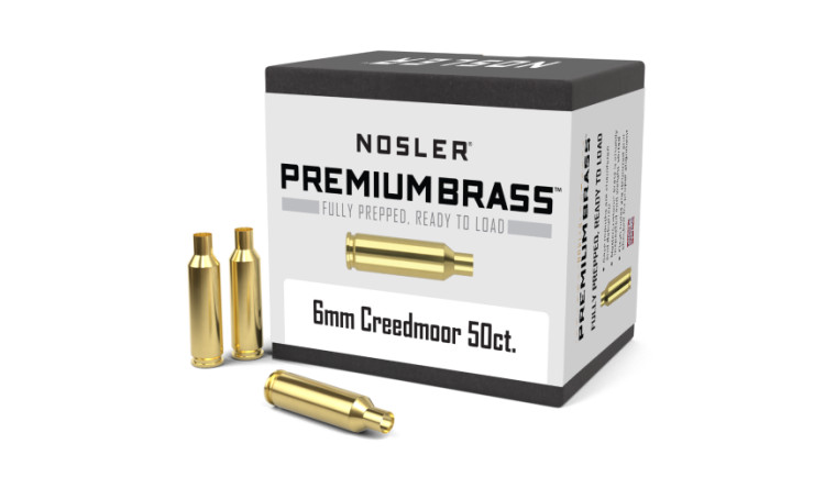 Nosler Custom Brass .6mm Creedmoor 50