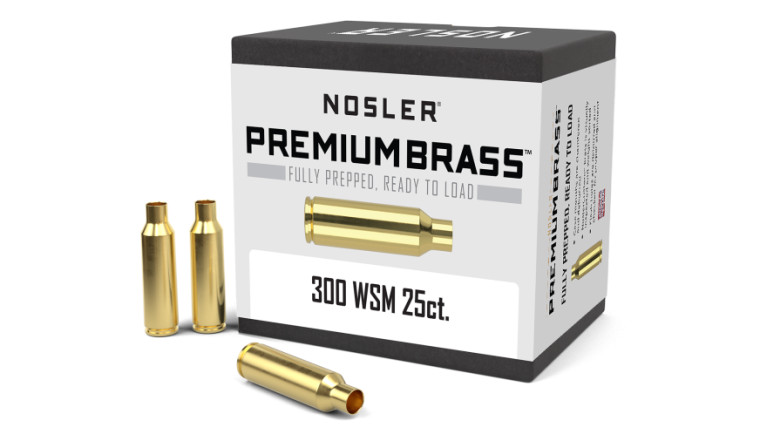 Nosler Custom Brass .300 WSM 25