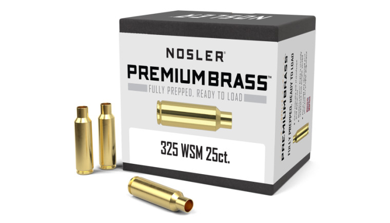 Nosler Custom Brass .325 WSM 25