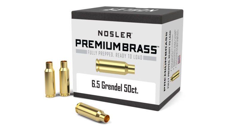 Nosler Custom Brass .6.5 Grendel 50