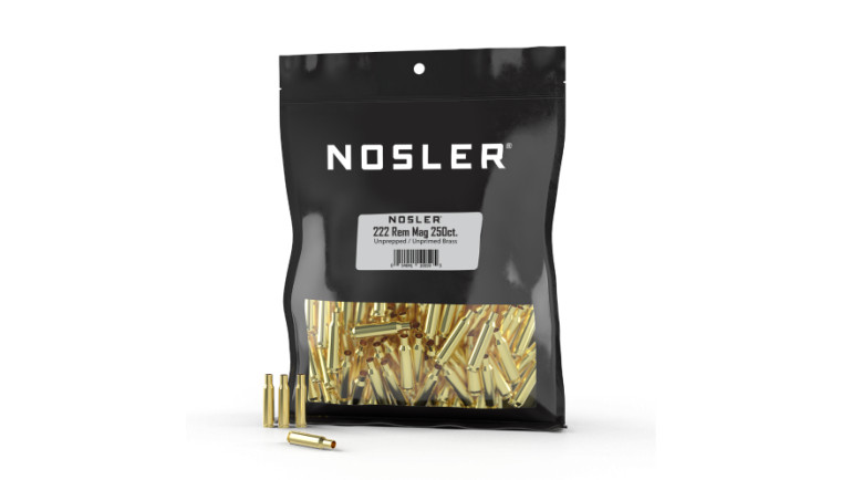 Nosler Bulk Brass .222 Remington 250