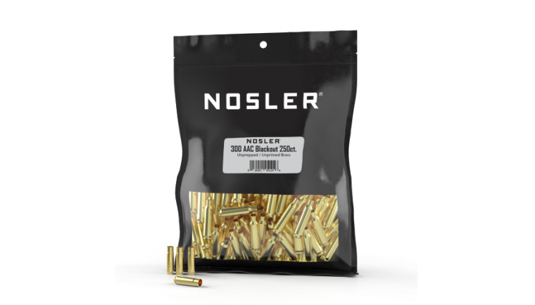 Nosler Bulk Brass .300 AAC Blackout 250