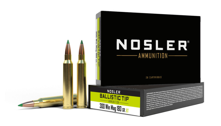 Nosler Ballistic Tip Ammunition - 300 Win Mag 180g BT SP (20ct)