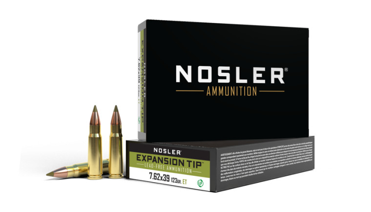 Nosler E-Tip Lead Free Ammunition - 7.62x39 123g ET SP (20ct) **SPECIAL ORDER**