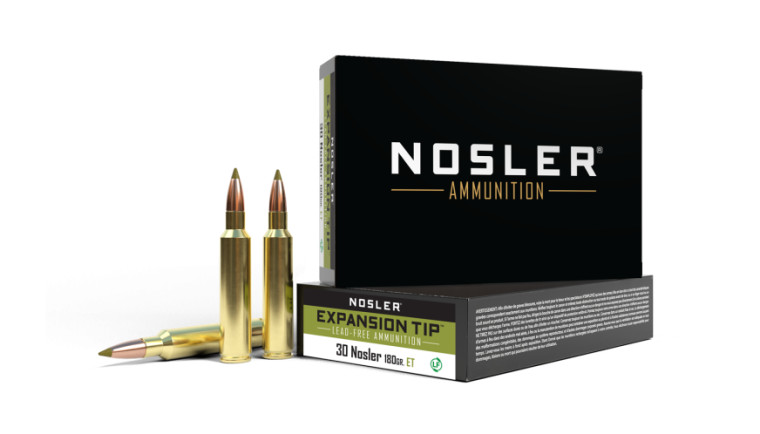 Nosler E-Tip Lead Free Ammunition - 30 Nosler 180g ET SP (20ct) **SPECIAL ORDER**