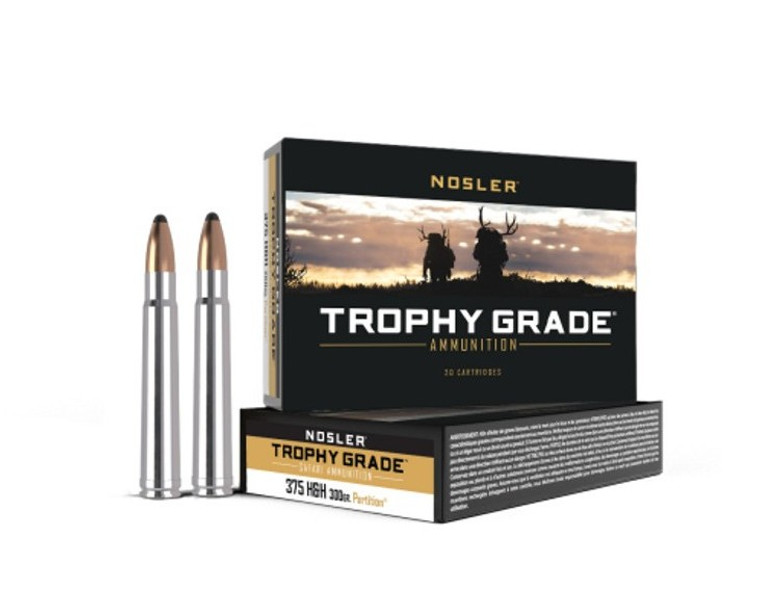 Nosler Safari Ammunition - 375 H&H 300g PT SP (20ct) **SPECIAL ORDER**
