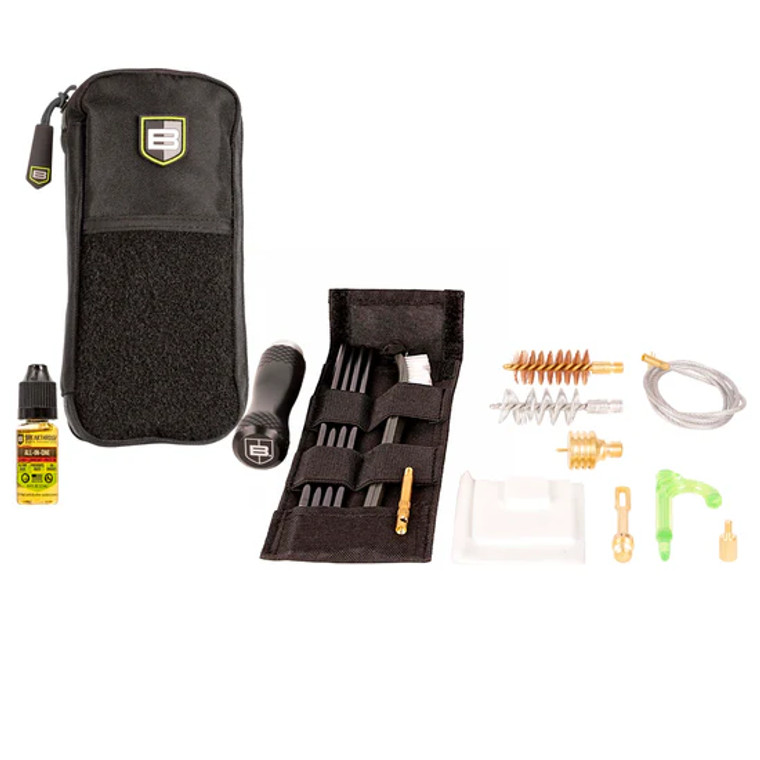 Breakthrough Badge Series - 12G Rod and Pull Through Cleaning Kit With Molle Pouch