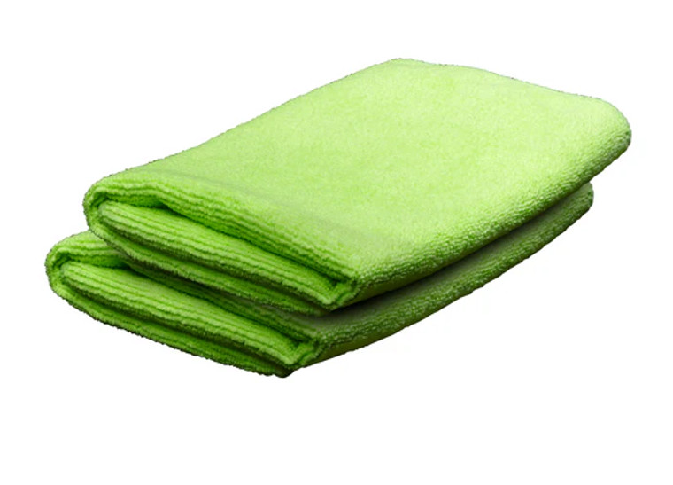 Breakthrough Green Microfiber Towel - 2 Pack