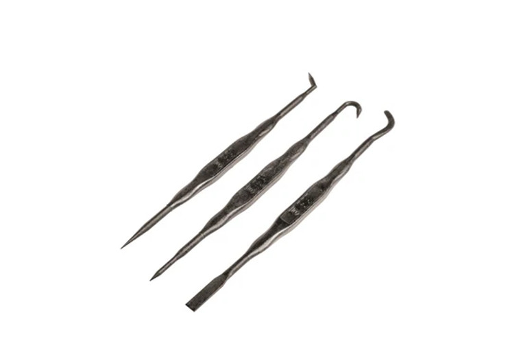 Breakthrough Double Ended Fiber Reinforced Polymer Picks - 3 Pack with Vinyl Pouch