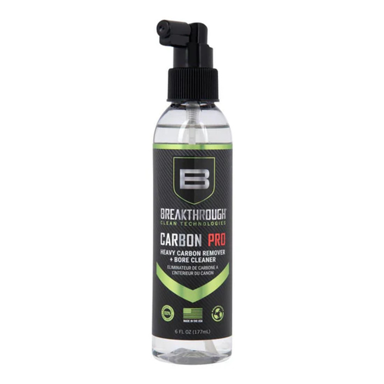 Breakthrough BCT Carbon Pro - Heavy Carbon Remover with Bore Cleaner - 6oz Pump Spray Bottle