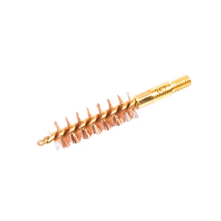 Breakthrough Phosphorus Bronze Bristle Bore Brush - .357 / .38 Cal / 9mm (Retail Packaging)